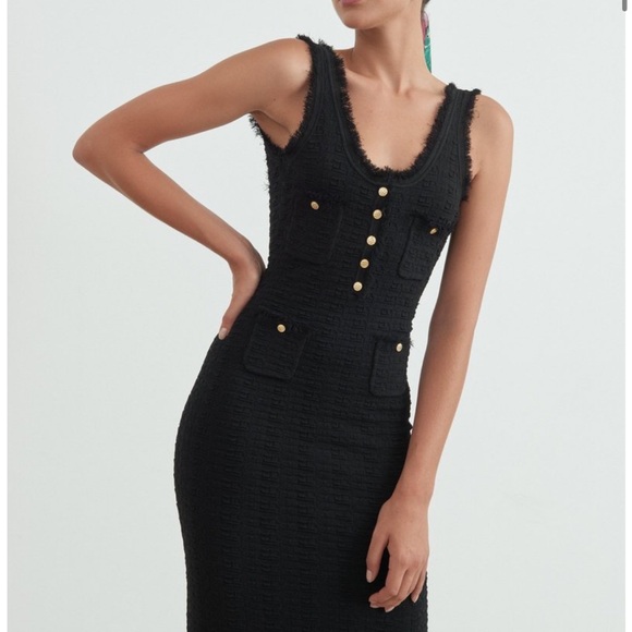 Ronny Kobo Nina Knit Bodycon Dress - Picture 2 of 11